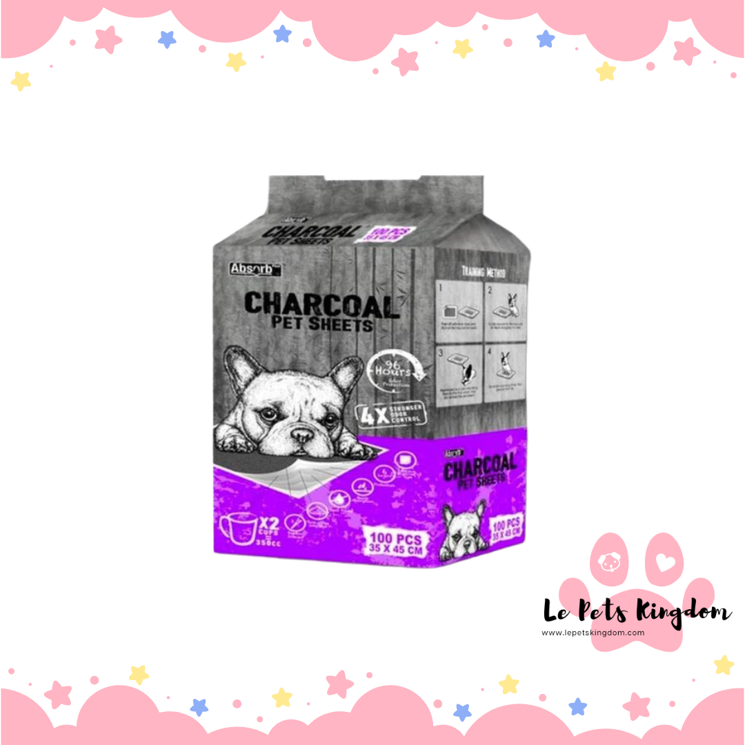 Absorb Plus Charcoal Pet Sheets