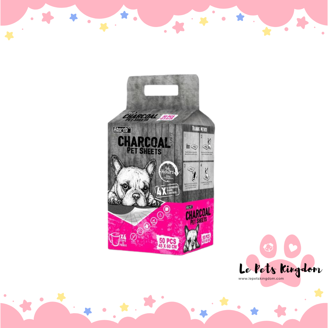Absorb Plus Charcoal Pet Sheets