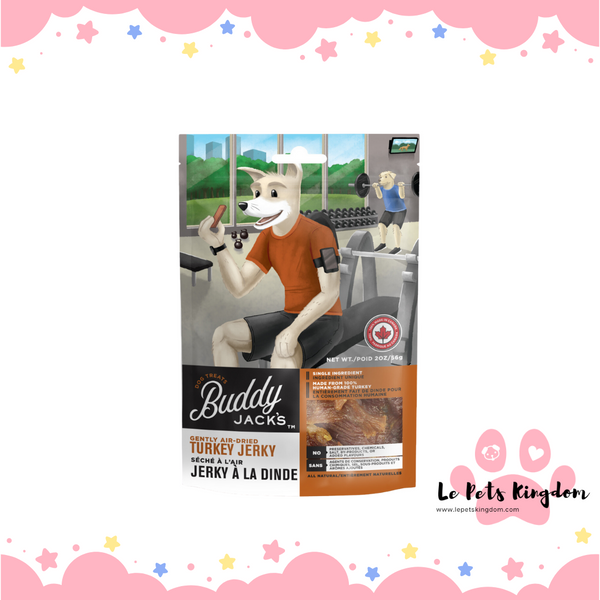 Buddy Jack's Air Dried Turkey Jerky 56g