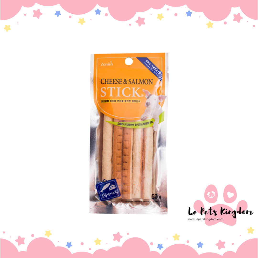 Bow Wow Cheese & Salmon Stick Jerky