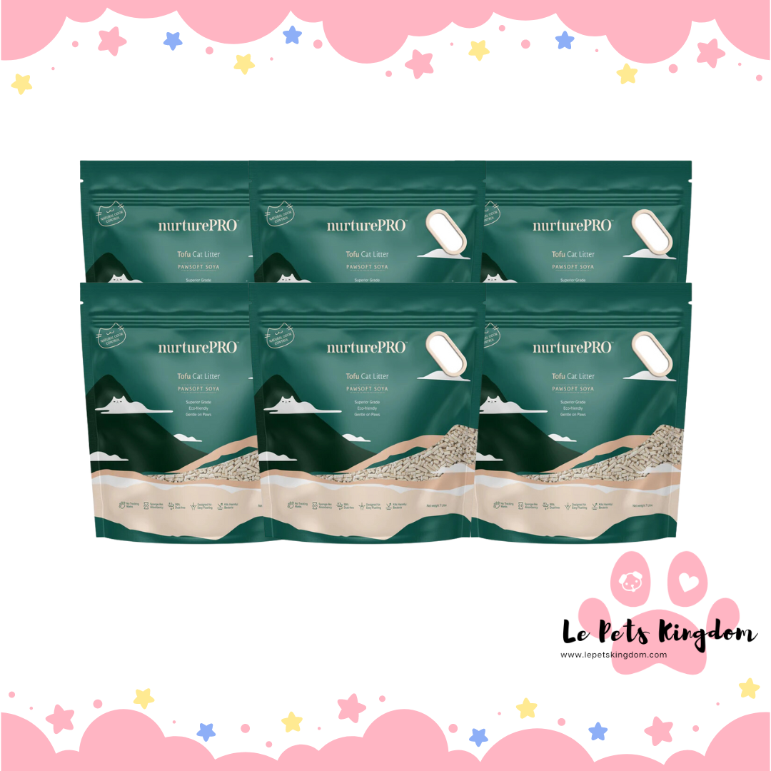 [BUNDLE SALE] NurturePRO Tofu Soya Cat Litter 6L (Original)