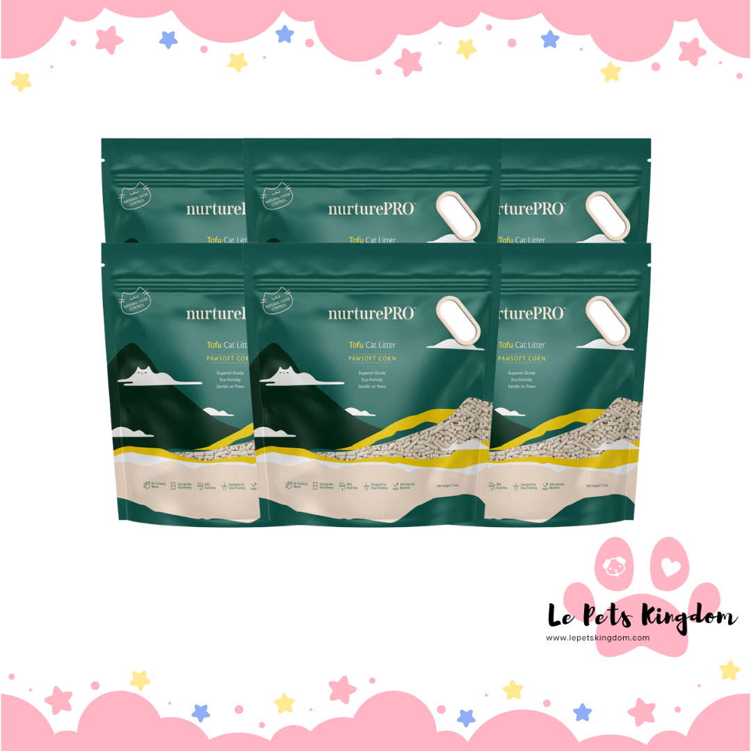 [BUNDLE SALE] NurturePRO Tofu Soya Cat Litter 6L (Corn)