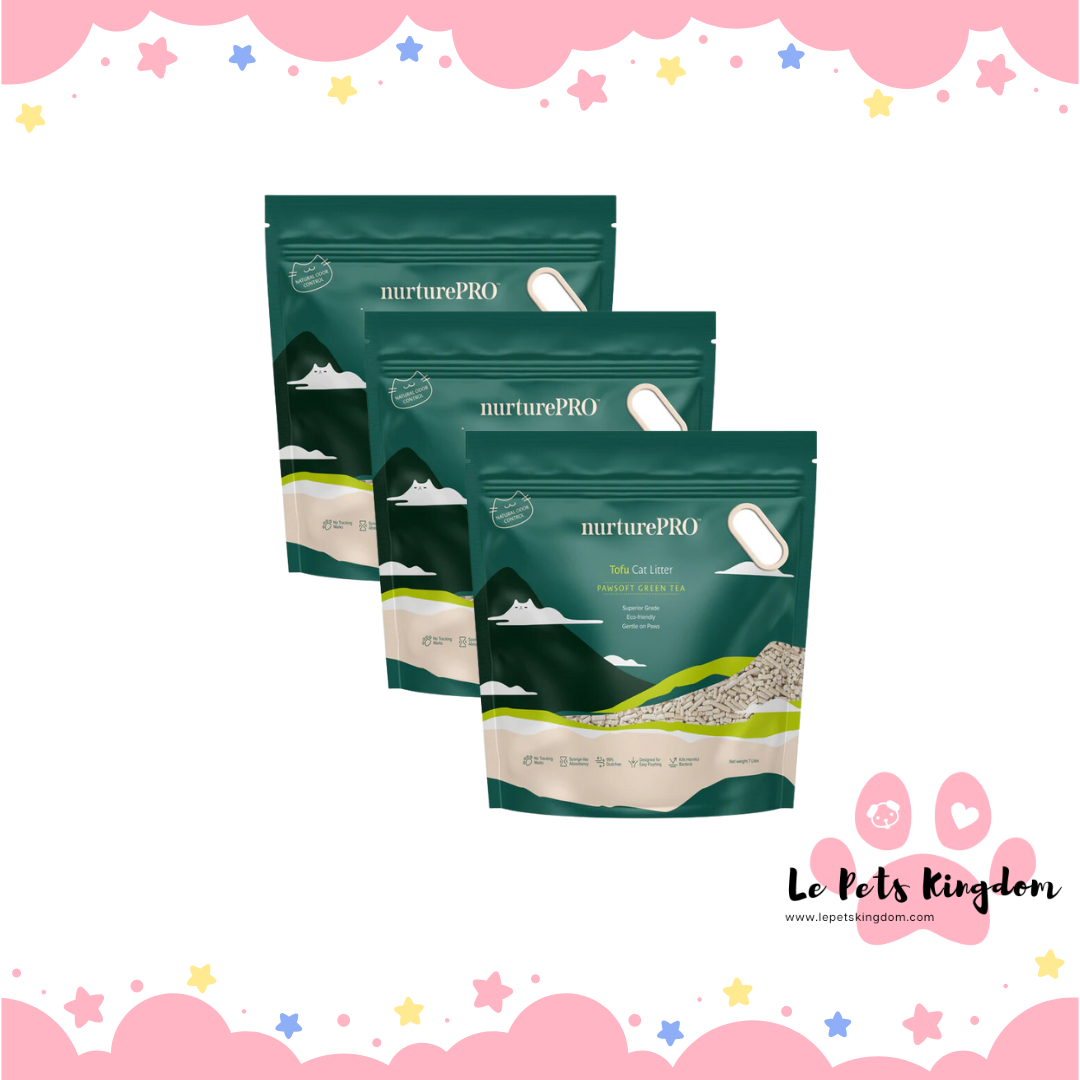[BUNDLE SALE] NurturePRO Tofu Soya Cat Litter 6L (Green Tea)