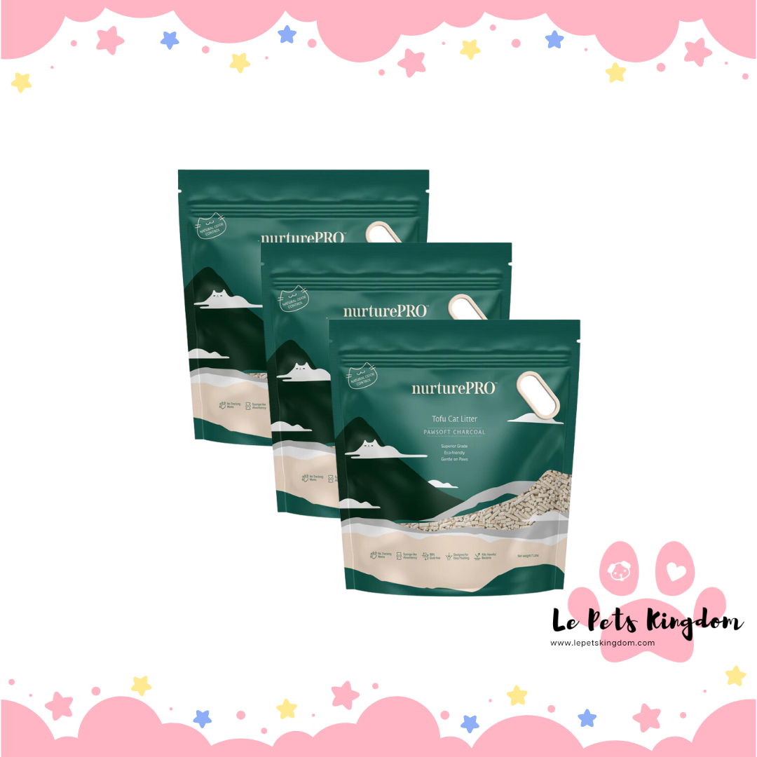 [BUNDLE SALE] NurturePRO Tofu Soya Cat Litter 6L (Charcoal)