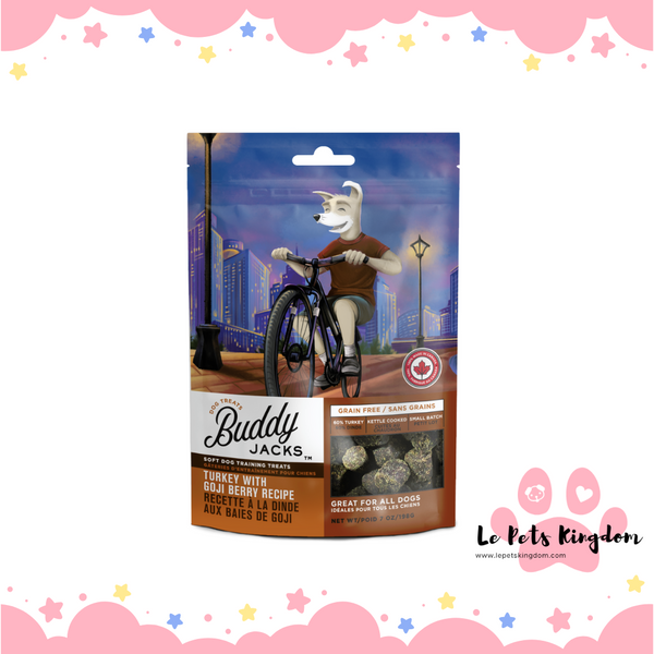 Buddy Jack's Turkey With Goji Berry Recipe Soft Dog Training Treats 56g