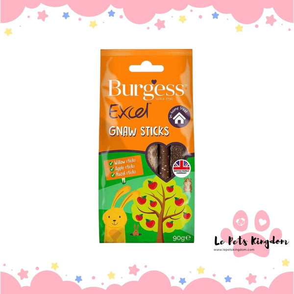 Burgess Excel Gnaw Sticks Nature Snack For Small Animals 14 Pcs