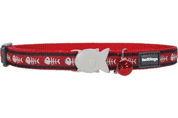 RedDingo - FishBone Cat Collar