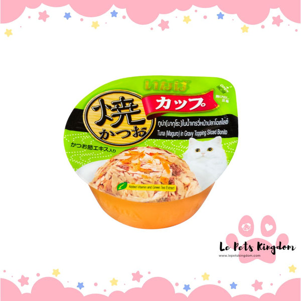 CIAO Cup Tuna (Maguro) In Gravy Topping Sliced Bonito 70g