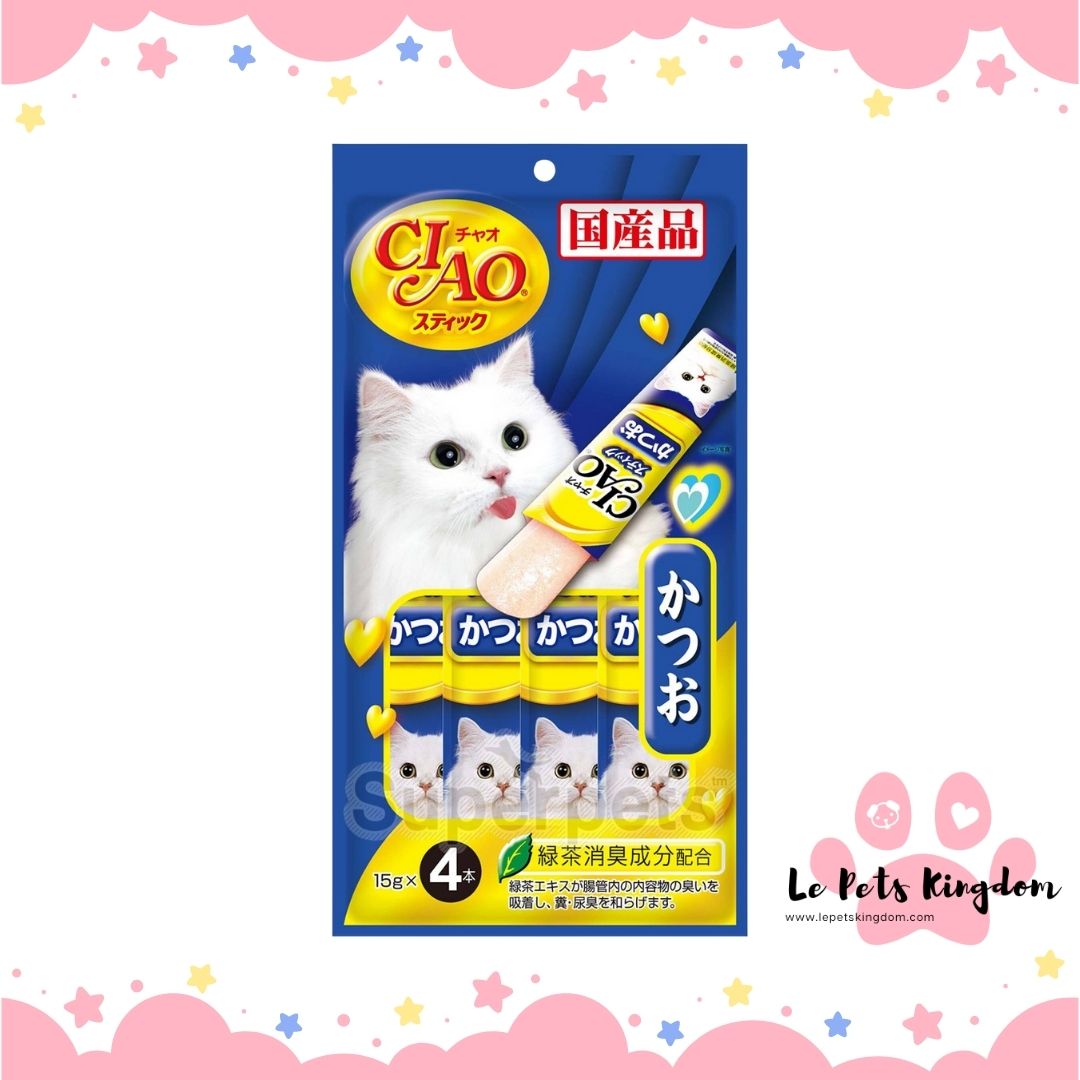 Ciao Stick Katsuo Tuna In Jelly Cat Treat 60g