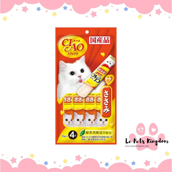 Ciao Stick Chicken Fillet In Jelly Cat Treat 60g
