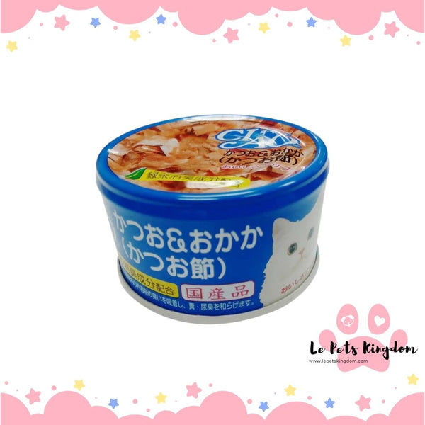 Ciao White Meat Skipjack Tuna & Dried Bonito In Jelly Canned Cat Food 85g