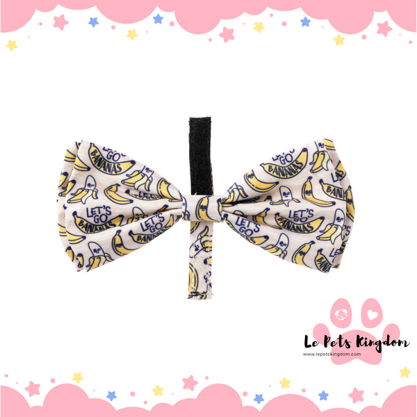 FuzzYard Bowtie For Cats & Dogs (Go Bananas)
