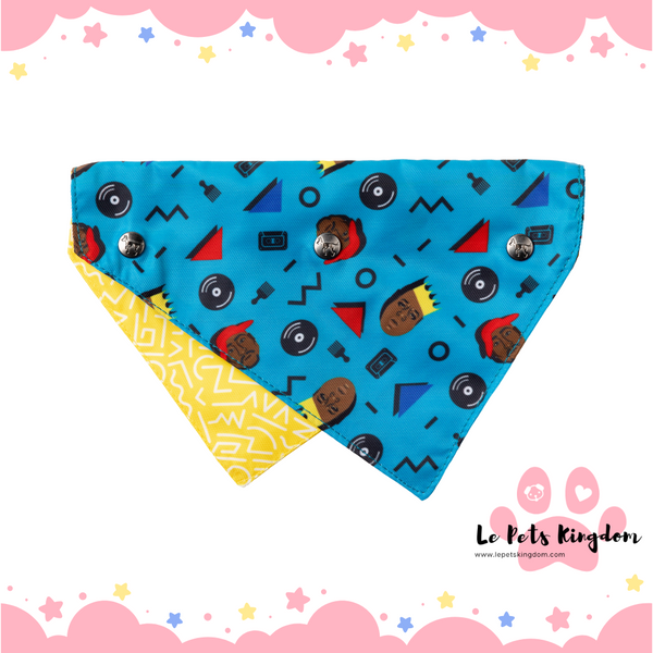 FuzzYard Pet Bandana (Kings Of Gold School)