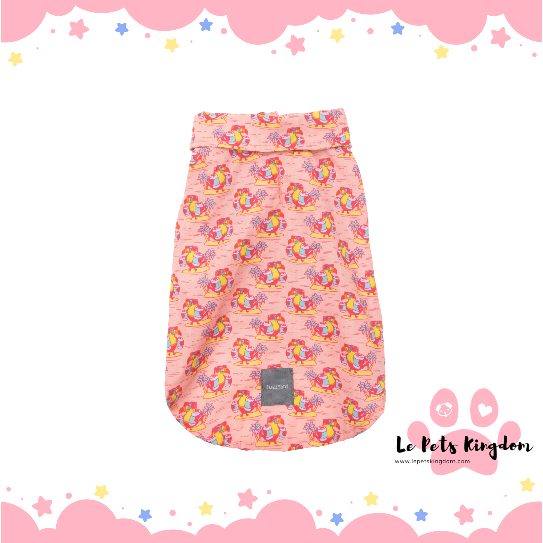 FuzzYard Button Up Shirt For Dogs (Two-Cans)