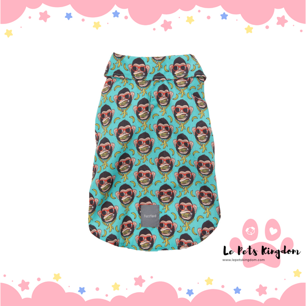 FuzzYard Button Up Shirt For Dogs (Gor-illz)