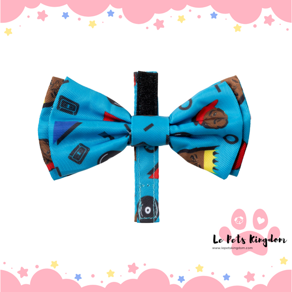 FuzzYard Bowtie For Cats & Dogs (Kings Of Gold School)