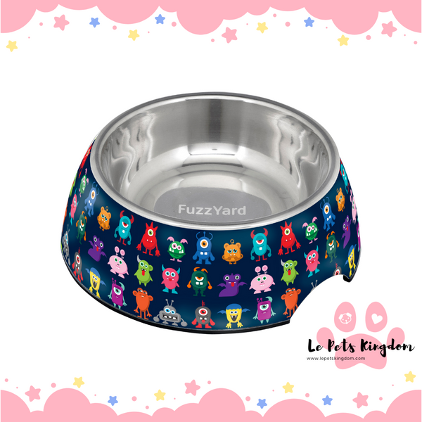FuzzYard Easy Feeder Dog Bowl (Yard Monsters)