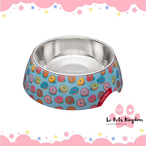 FuzzYard Easy Feeder Dog Bowl (You Drive Me Glazy)
