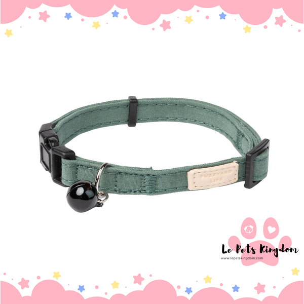 FuzzYard Life Cat Collar (Myrtle Green)