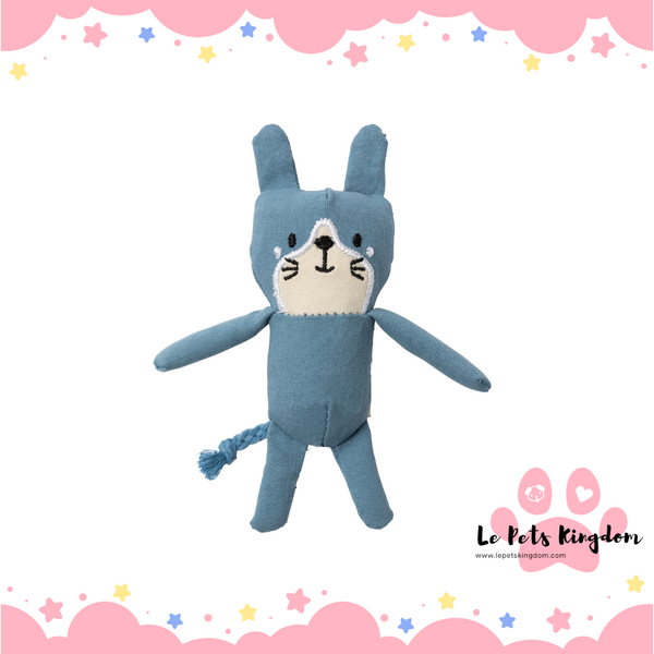 FuzzYard Life Cotton Cat Plush Cat Toy (French Blue)