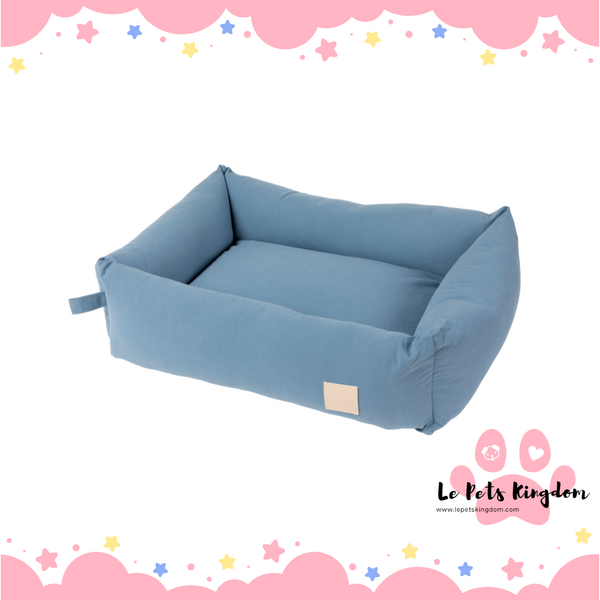 FuzzYard Life Lounge Dog Bed (French Blue)