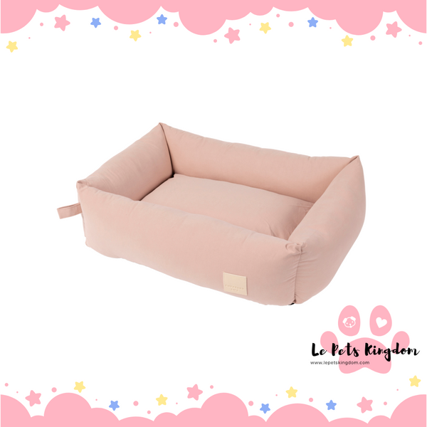 FuzzYard Life Lounge Dog Bed (Soft Blush)
