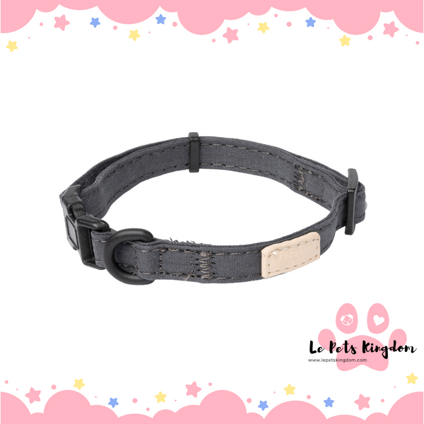 FuzzYard Life Dog Collar (Slate Grey)