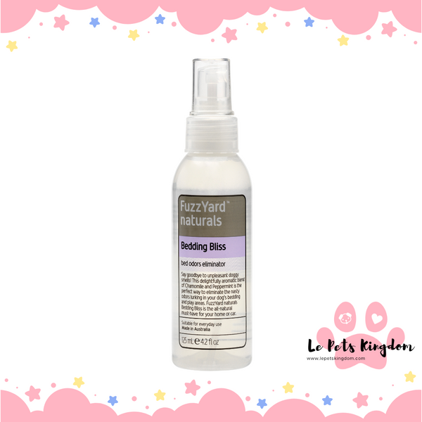 FuzzYard Bedding Bliss Bed Odor Eliminator For Dogs 125ml