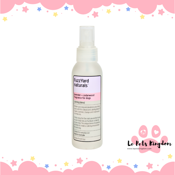 Fuzzyard Calming Lavender & Cedarwood Aromatherapy Mist For Dogs 120ml