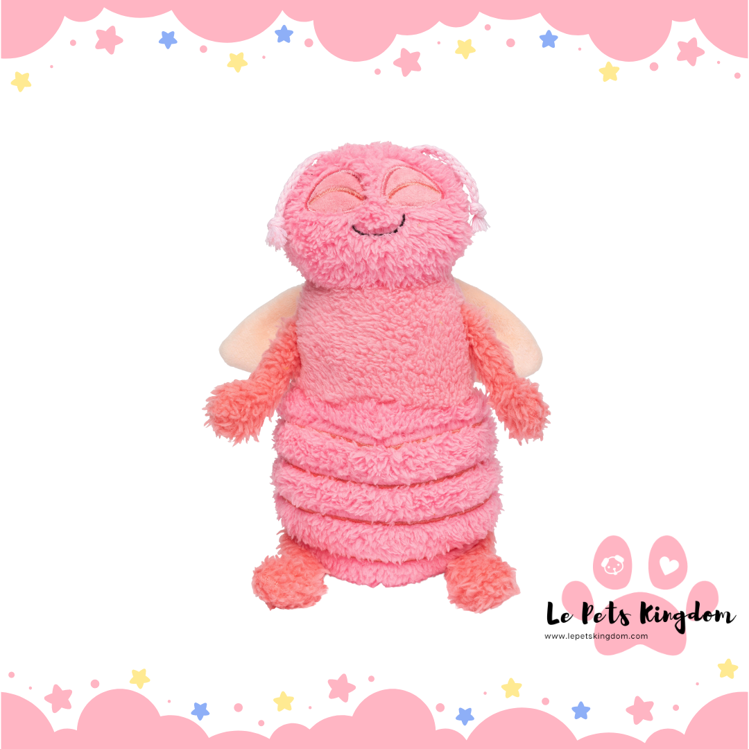 FuzzYard Belly The Bed Bug Dog Toy (Pink)
