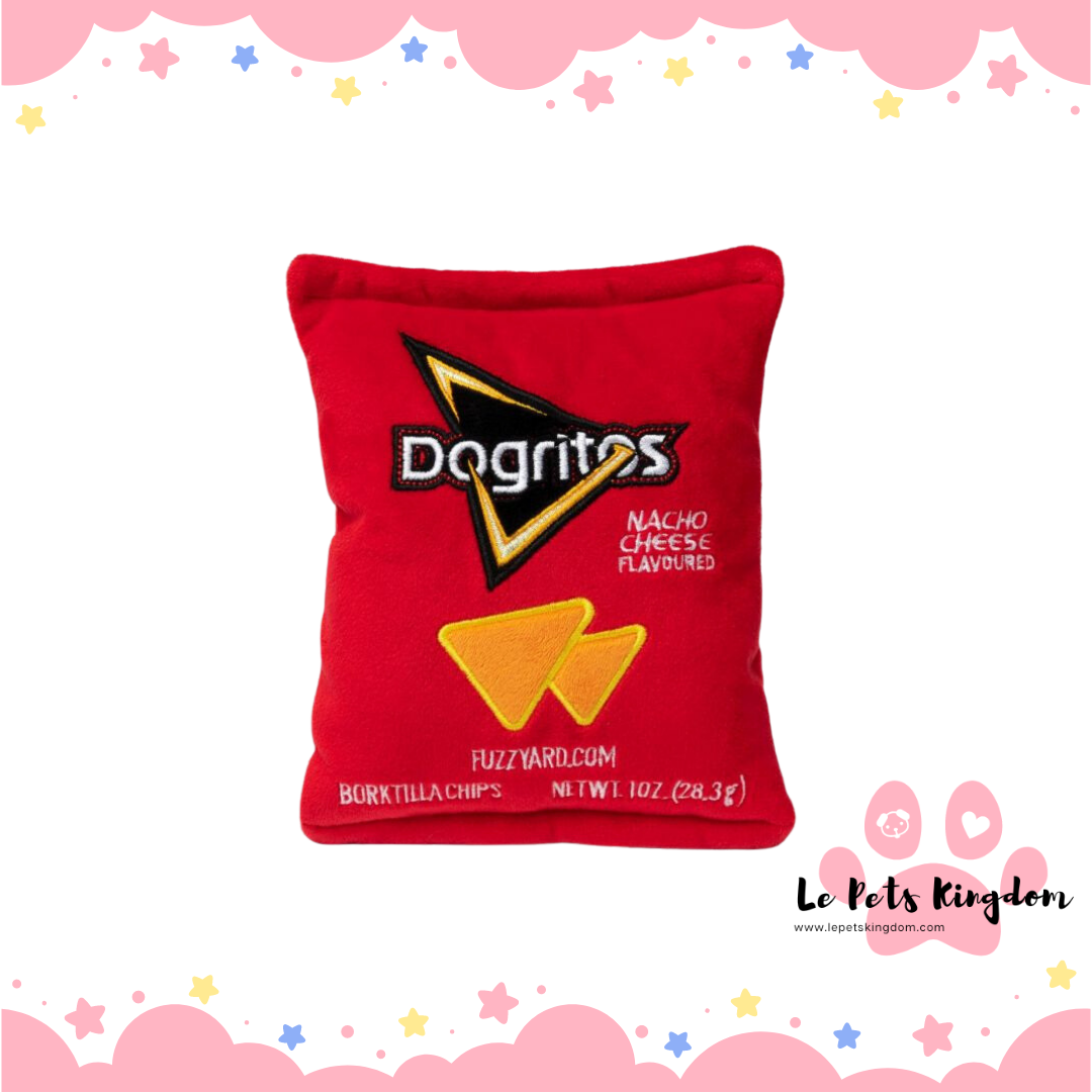FuzzYard Dogritos Plush Dog Toy
