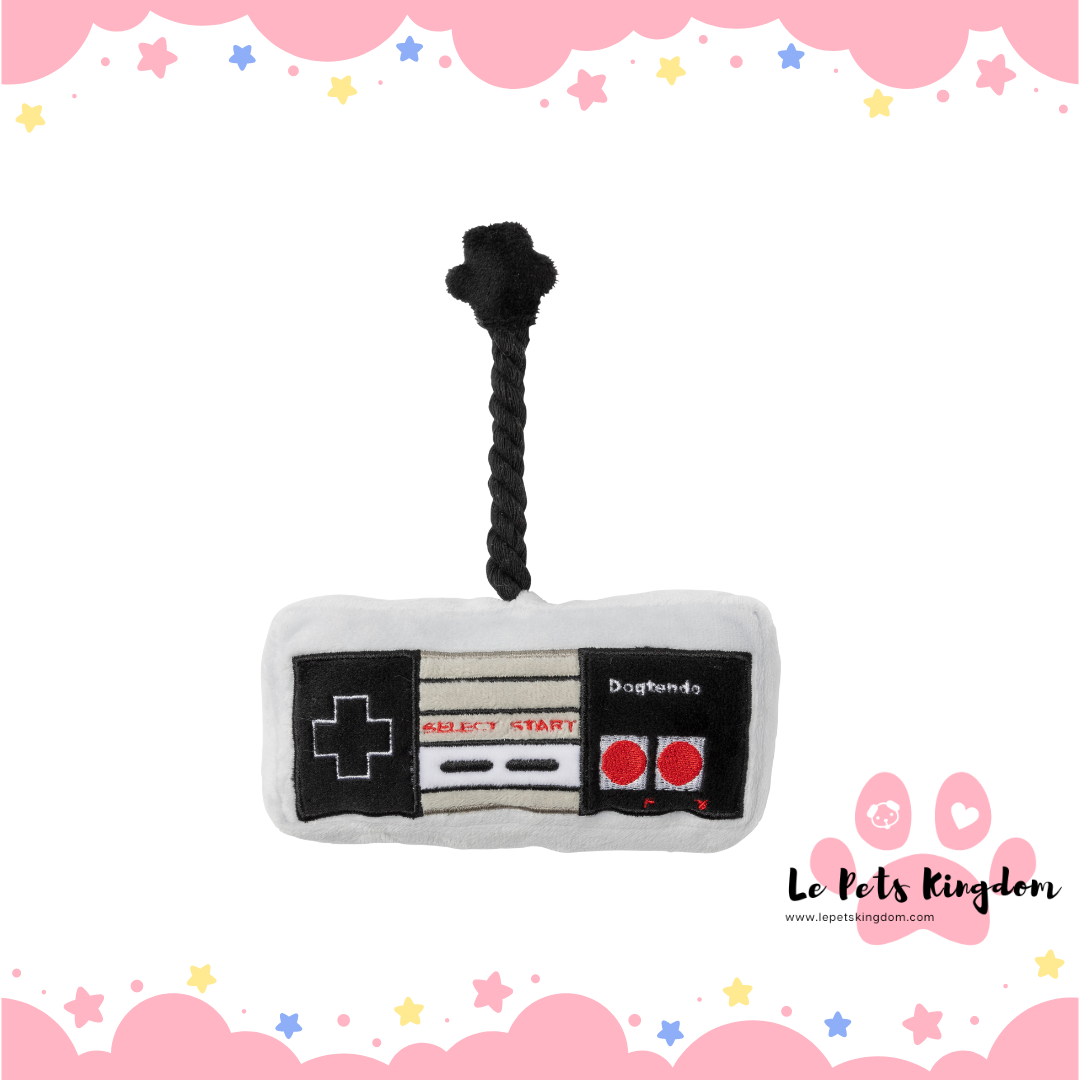 FuzzYard Dogtendo Controller Plush Dog Toy