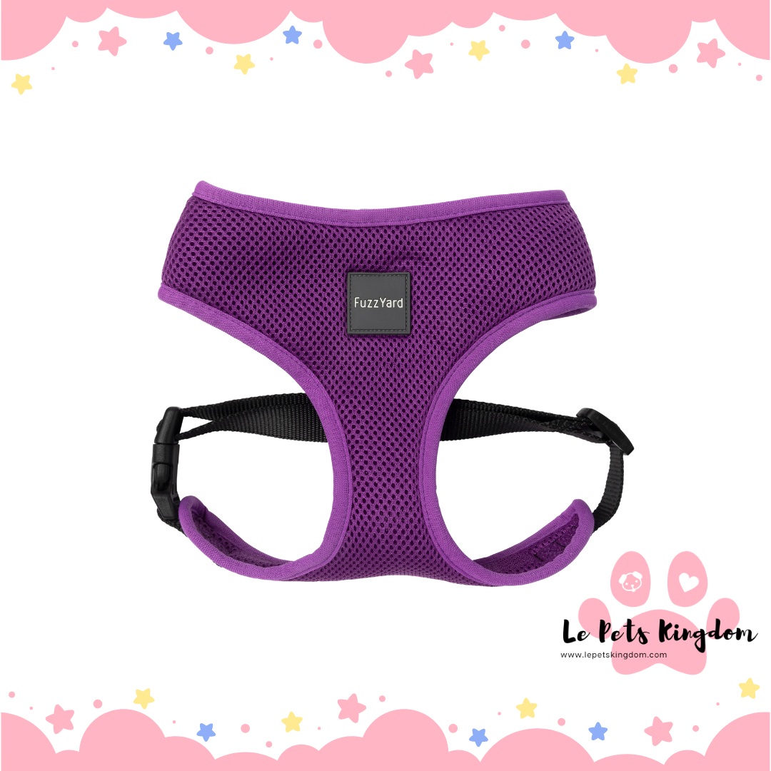 FuzzYard Dog Harness (Grape)