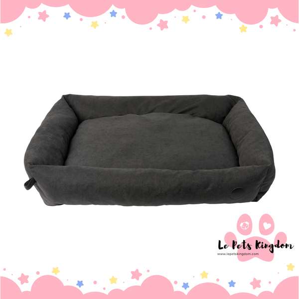 FuzzYard The Lounge Dog Bed (Charcoal)