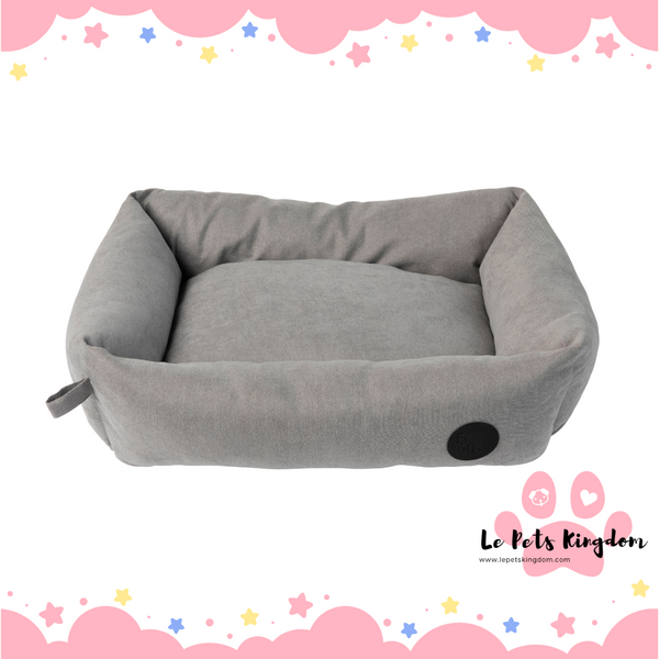 FuzzYard The Lounge Dog Bed (Stone Grey)