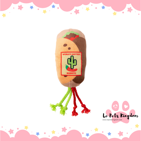 FuzzYard Burrito Plush Cat Toy