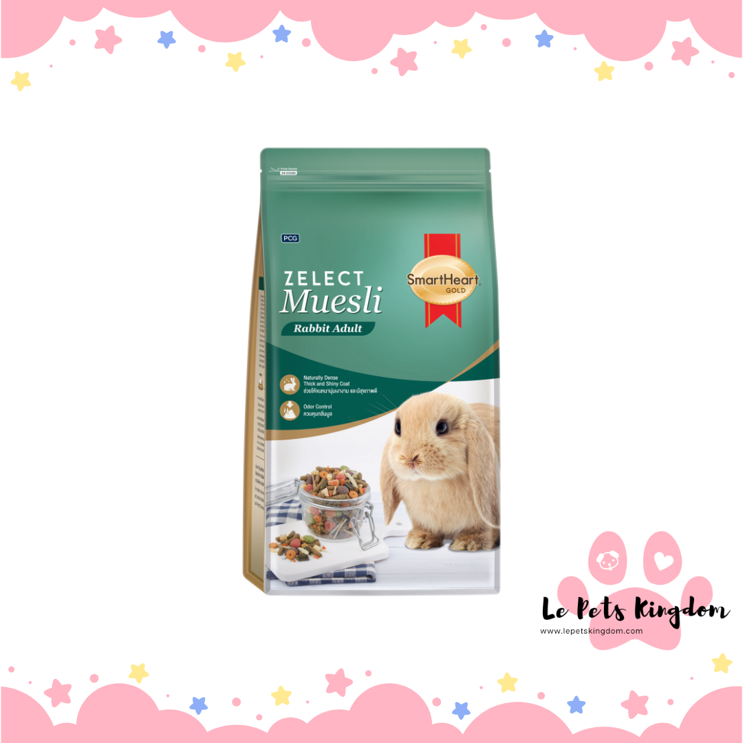 SmartHeart Gold Zelect Adult Rabbit Muesli 500g