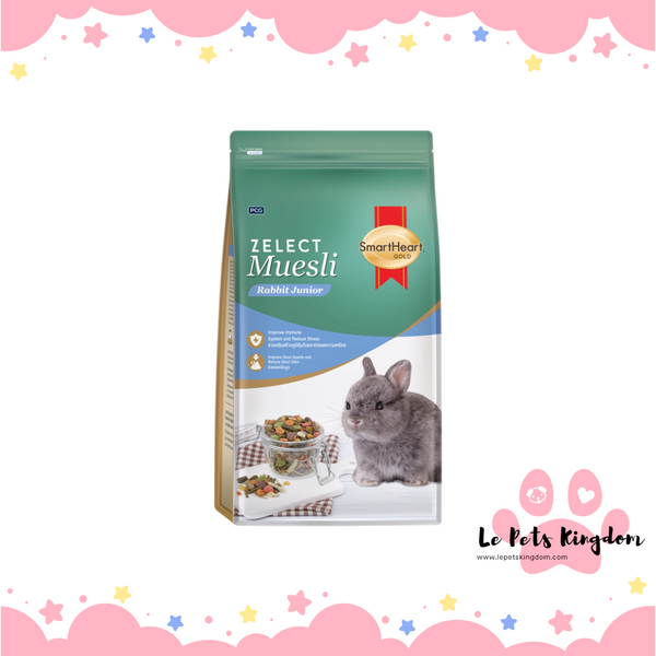 SmartHeart Gold Zelect Junior Rabbit Muesli 500g