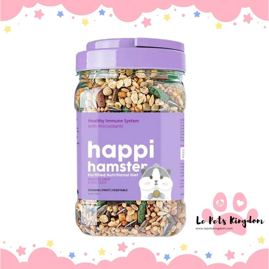 Happi Hamster Healthy Immune System Fortified Nutritional Diet 600g