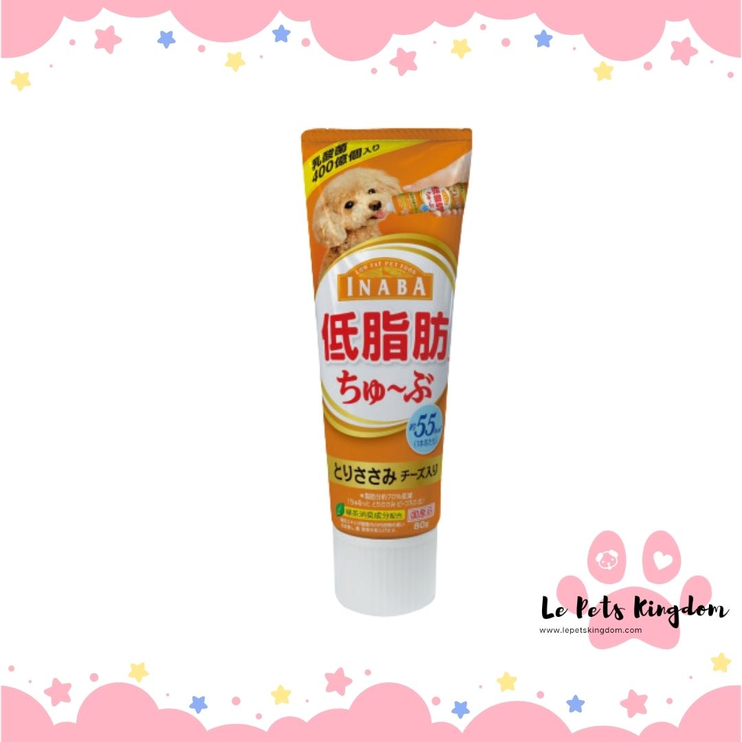 Inaba Wan Churu Tube for Dogs 80g (Chicken Fillet & Cheese)