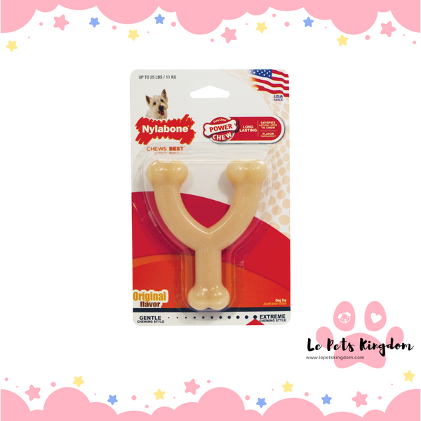 Nylabone Power Chew Long-Lasting Wishbone Dog Toy