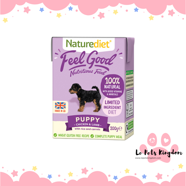 Naturediet - Feels Good - Puppy (Chicken & Lamb)