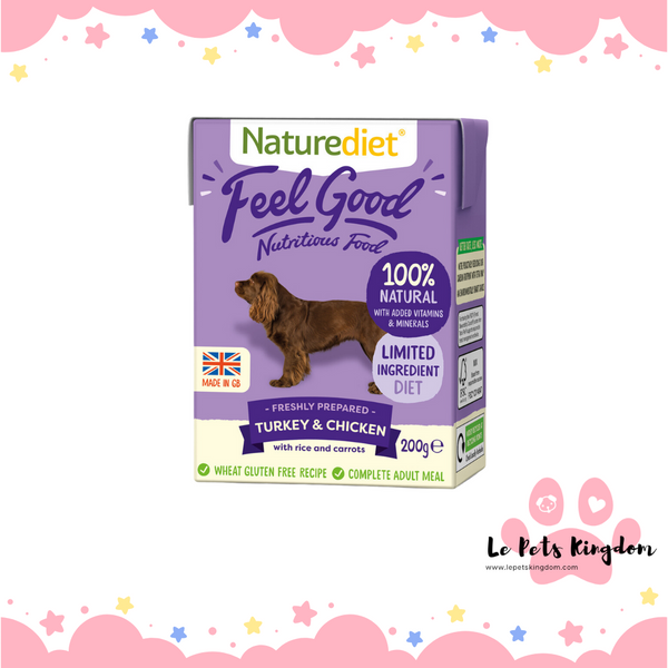 Naturediet - Feels Good - Turkey & Chicken
