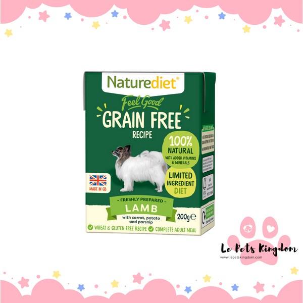 Naturediet's Feel Good Grain Free - Lamb