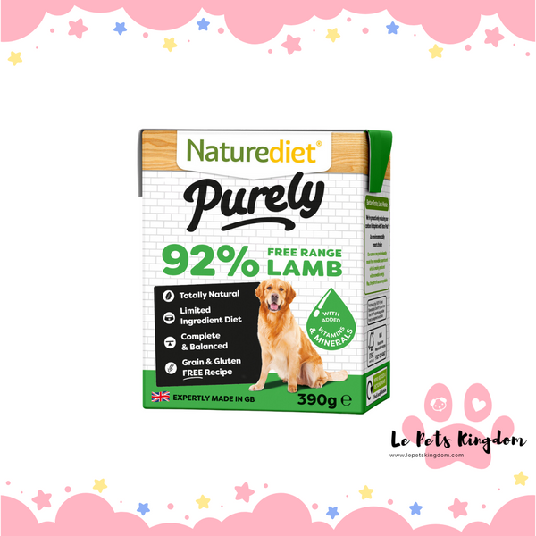 Naturediet's Purely - Lamb 390g