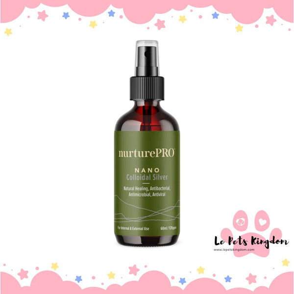 NurturePRO NANO Colloidal Silver Pet Treatments for Wounds