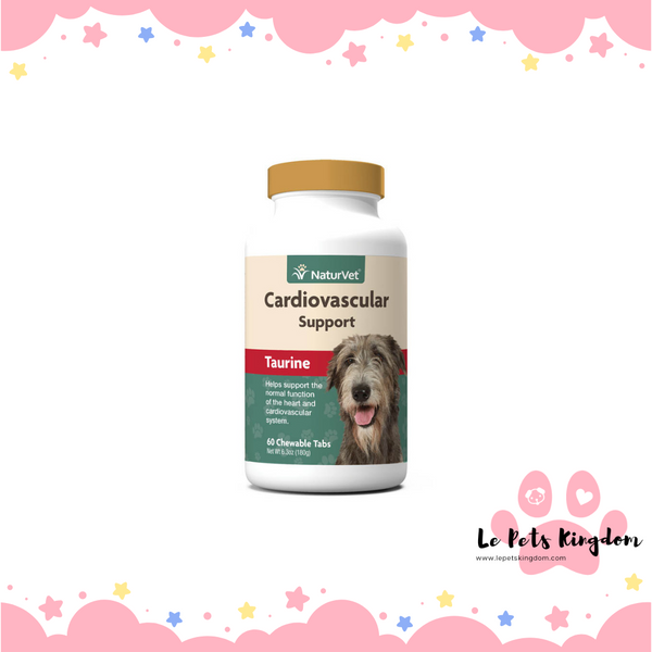 Naturvet - Cardiovascular Support plus Taurine for Dog Heart Health