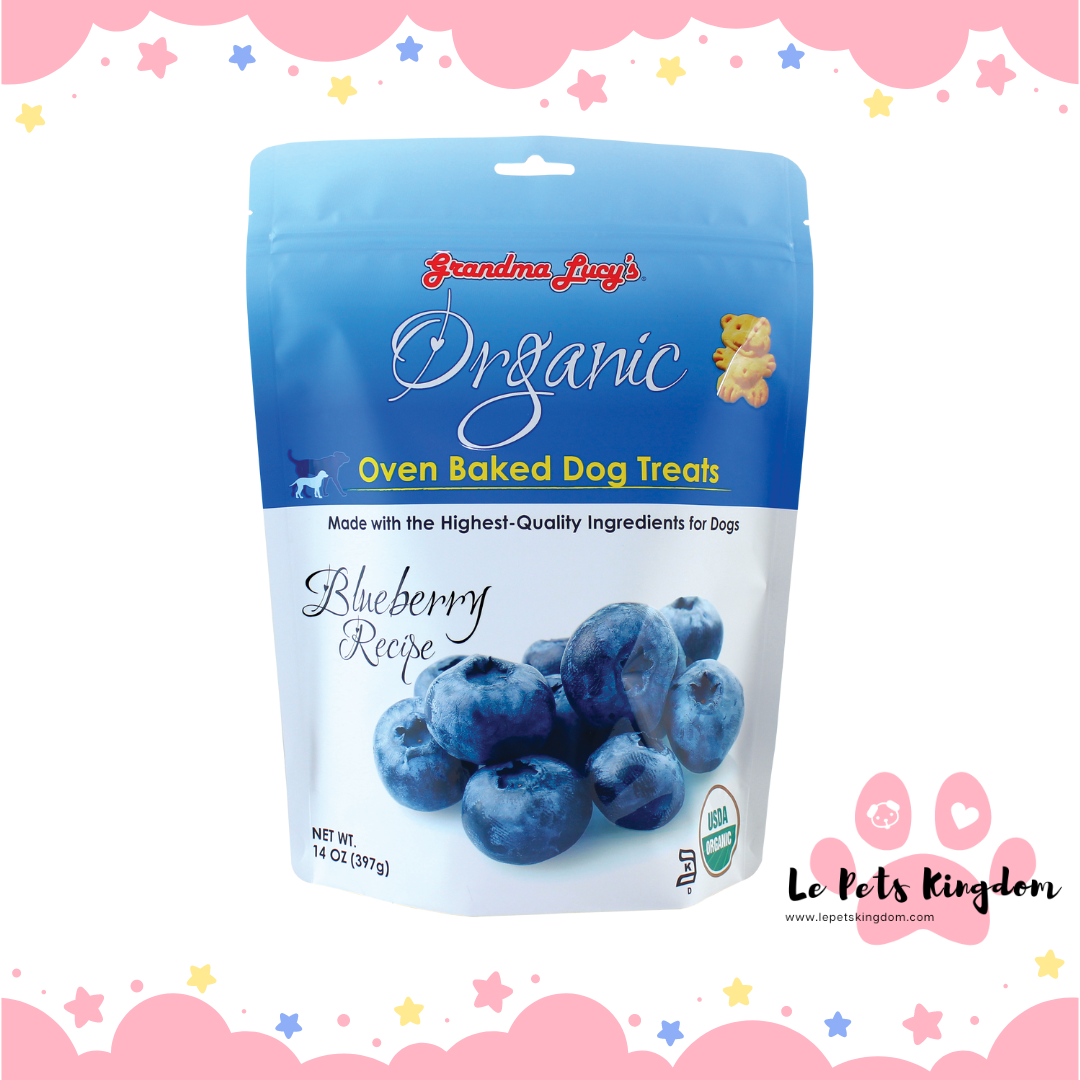 Grandma Lucy's Organic Baked Treats - Blueberry Recipe 14oz