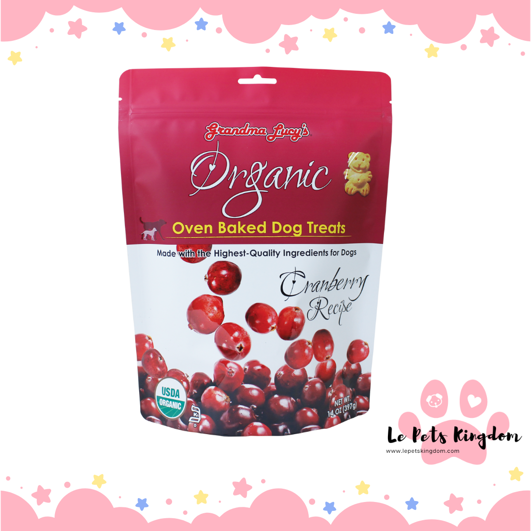 Grandma Lucy's Organic Baked Treats - Cranberry Recipe 14oz