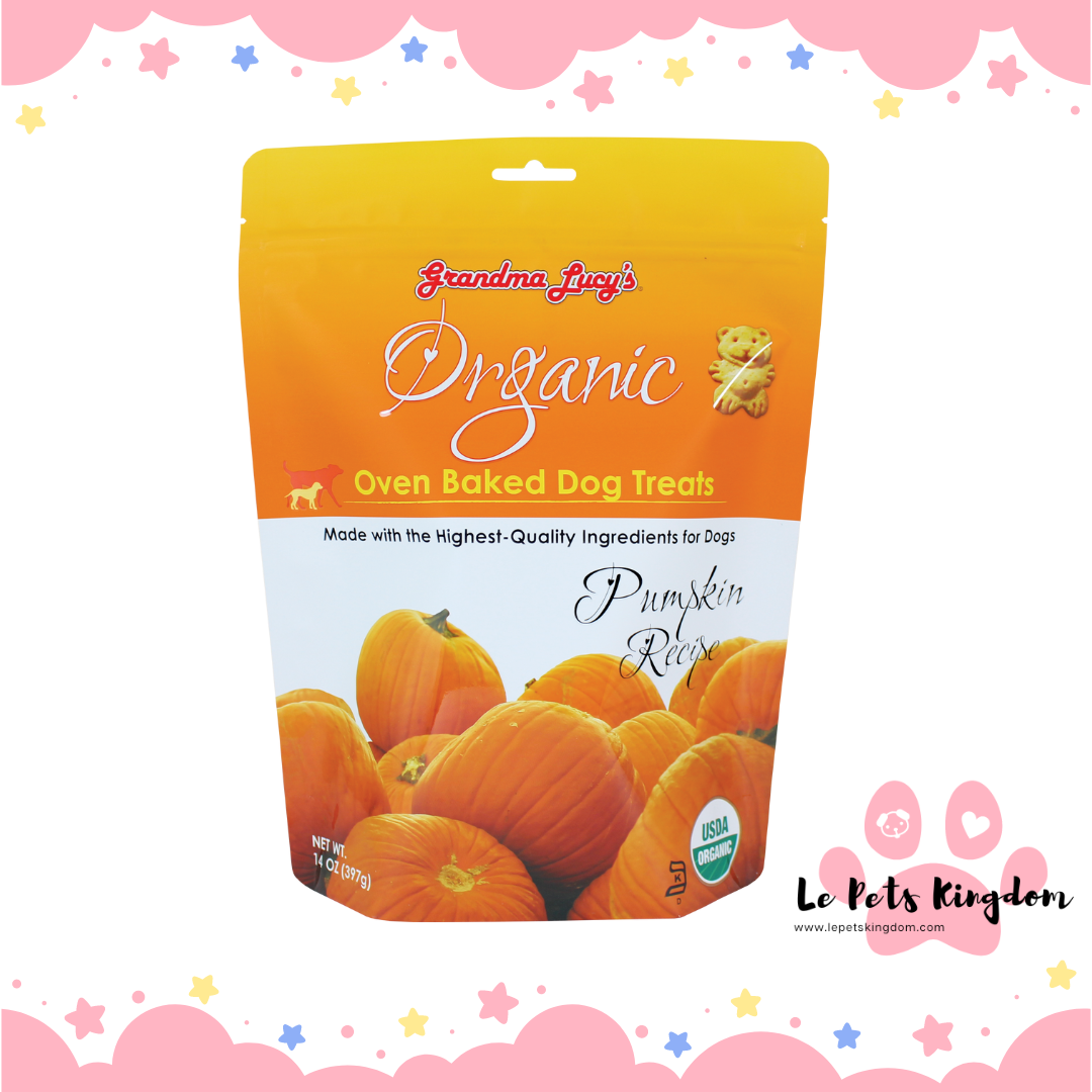 Grandma Lucy's Organic Baked Treats - Pumpkin Recipe 14oz